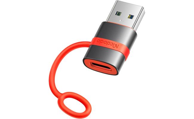 Mcdodo JOT-3800 USB-C to USB-A 3.0 Adapter, Compatible with Chargers, Power Banks, Computers